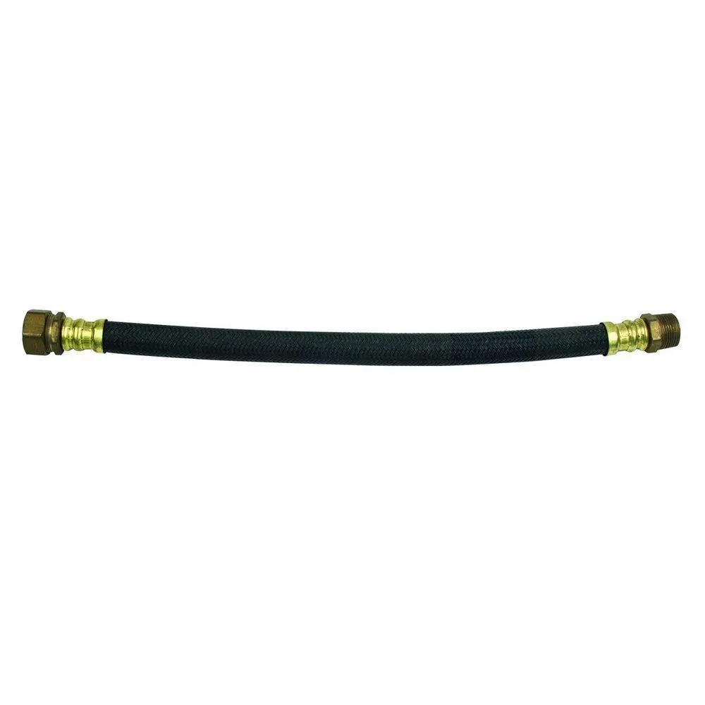 3/4 in. MIP x 7/8 in. O.D. Compression x 18 in. Polymer Braided Water Heater Connector (0.57 in. I.D.)