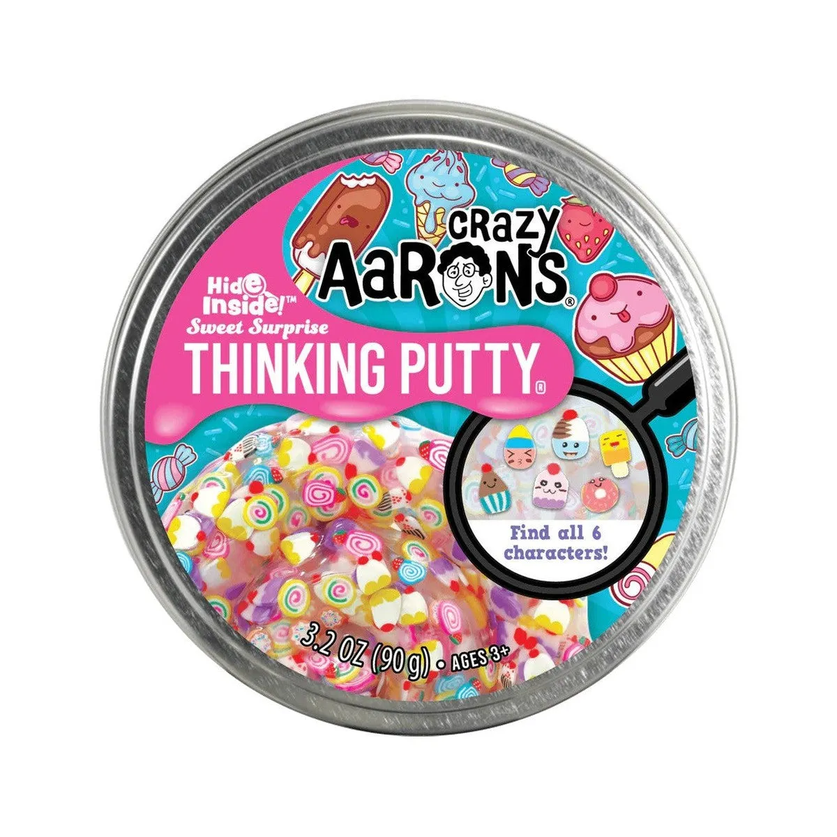 Aaron's thinking putty sweet surprise