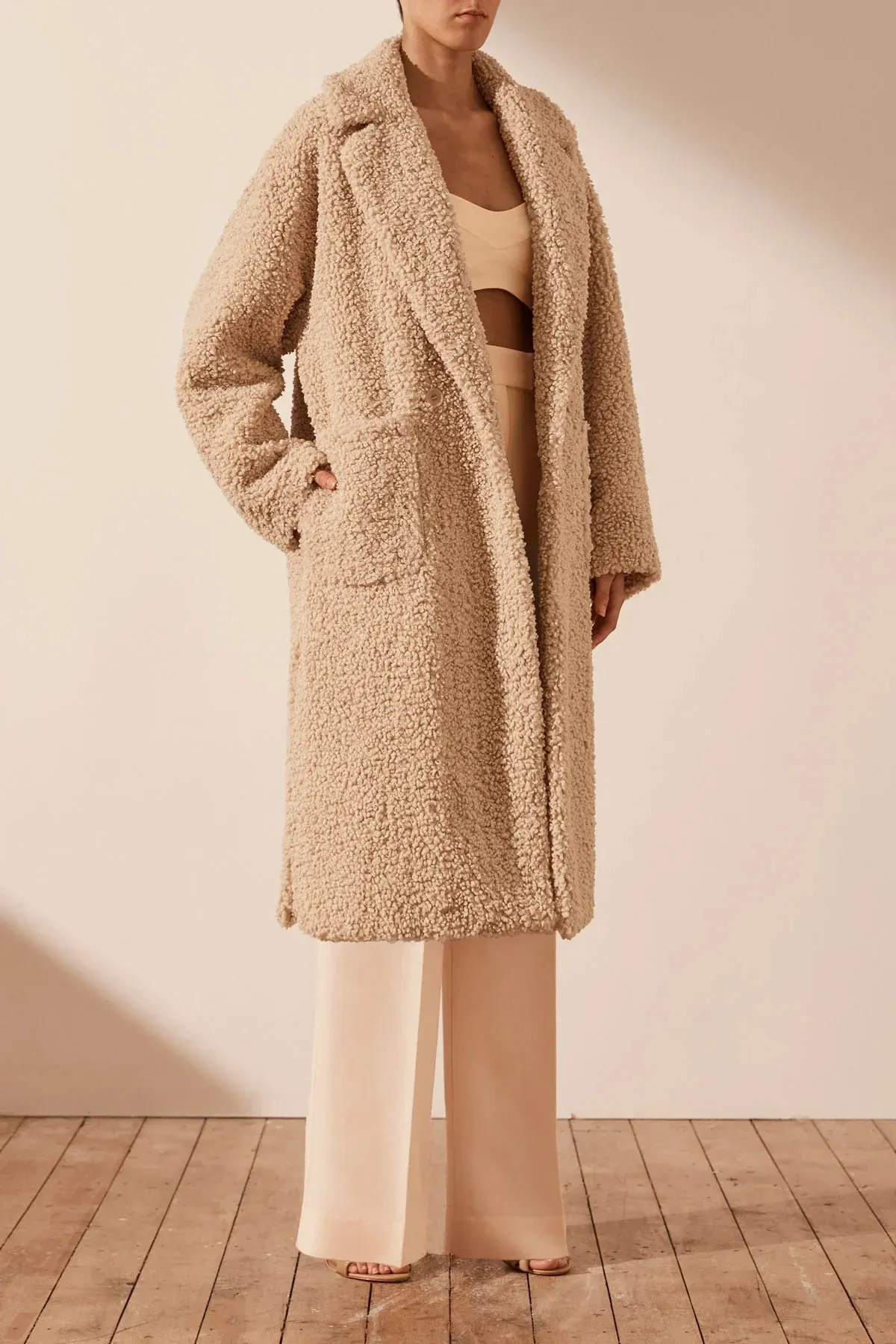 ARLES OVERSIZED LONG COAT