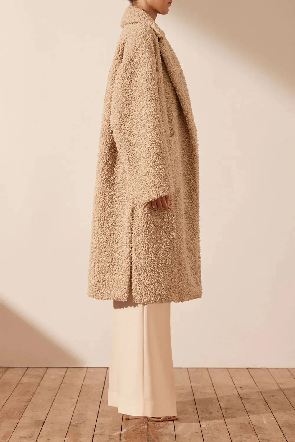 ARLES OVERSIZED LONG COAT
