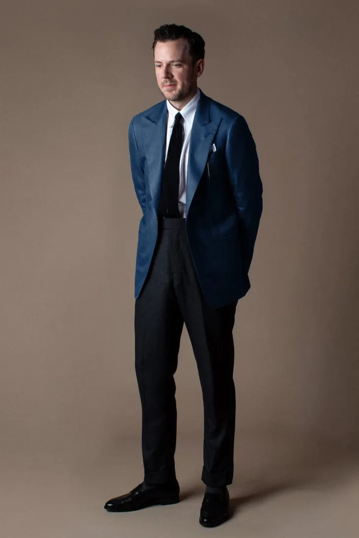 Bamboo Windowpane Jacket