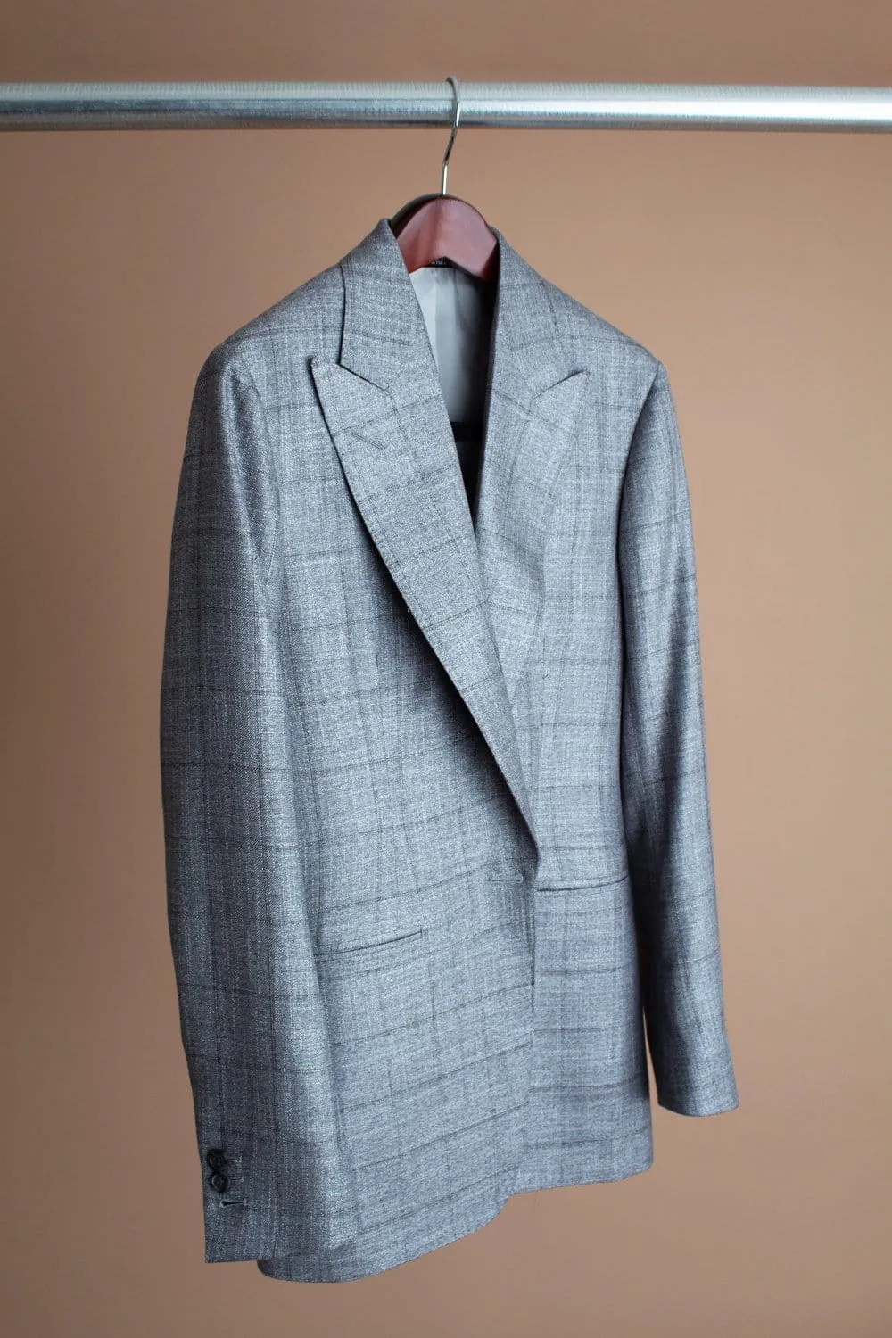 Bamboo Windowpane Jacket