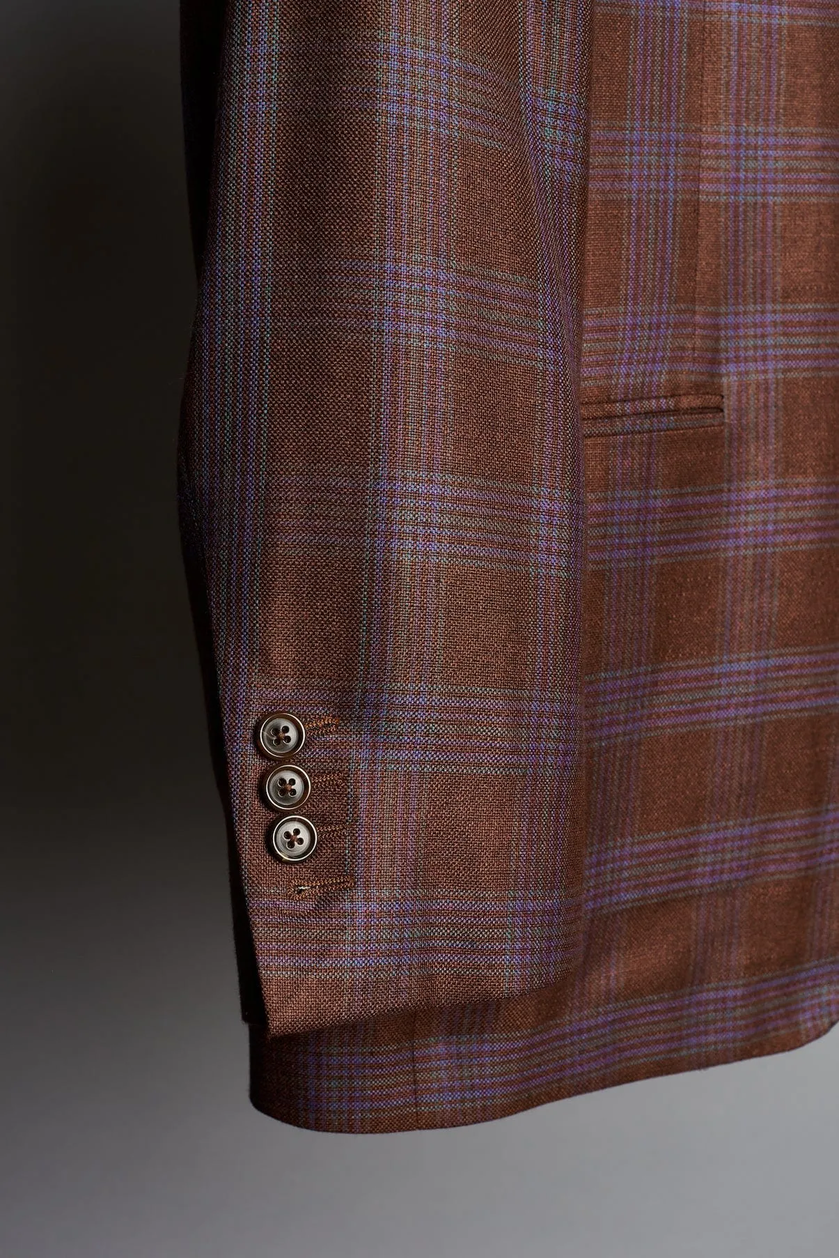 Bamboo Windowpane Jacket