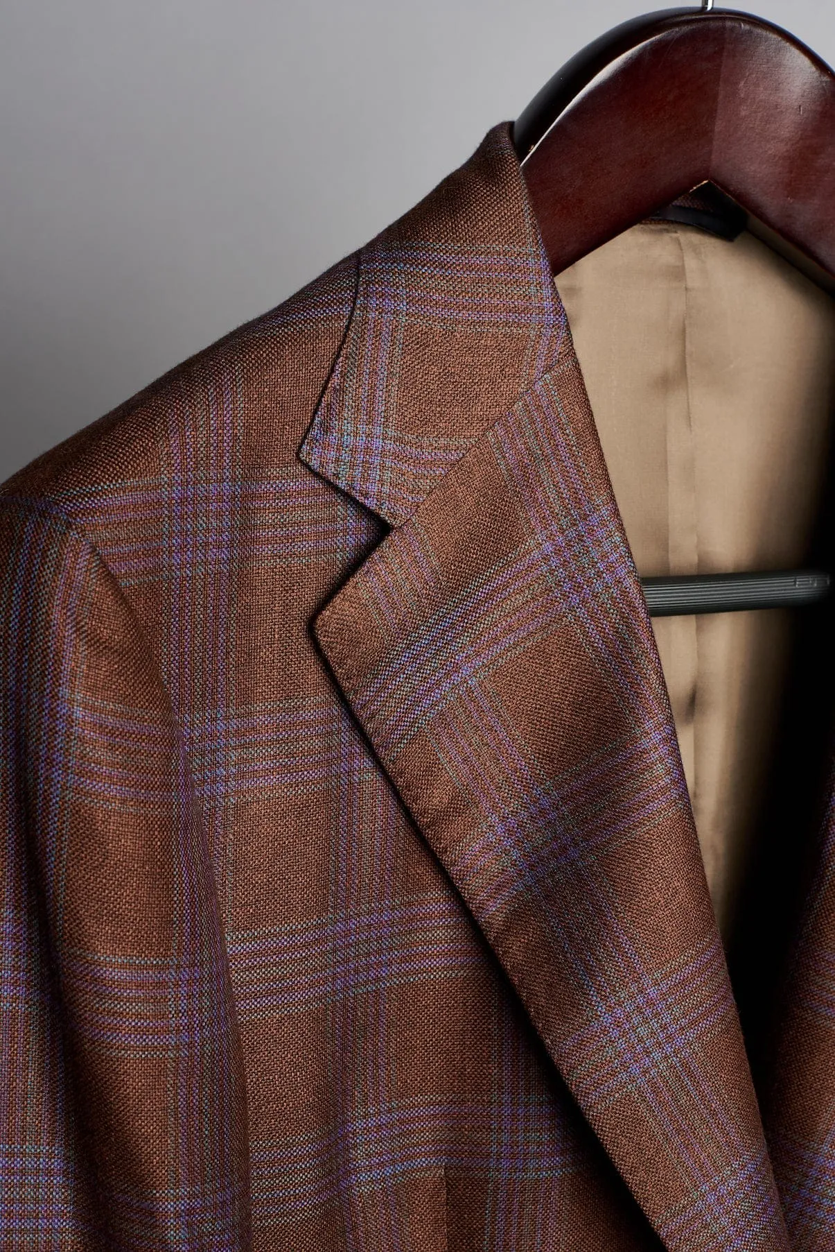 Bamboo Windowpane Jacket