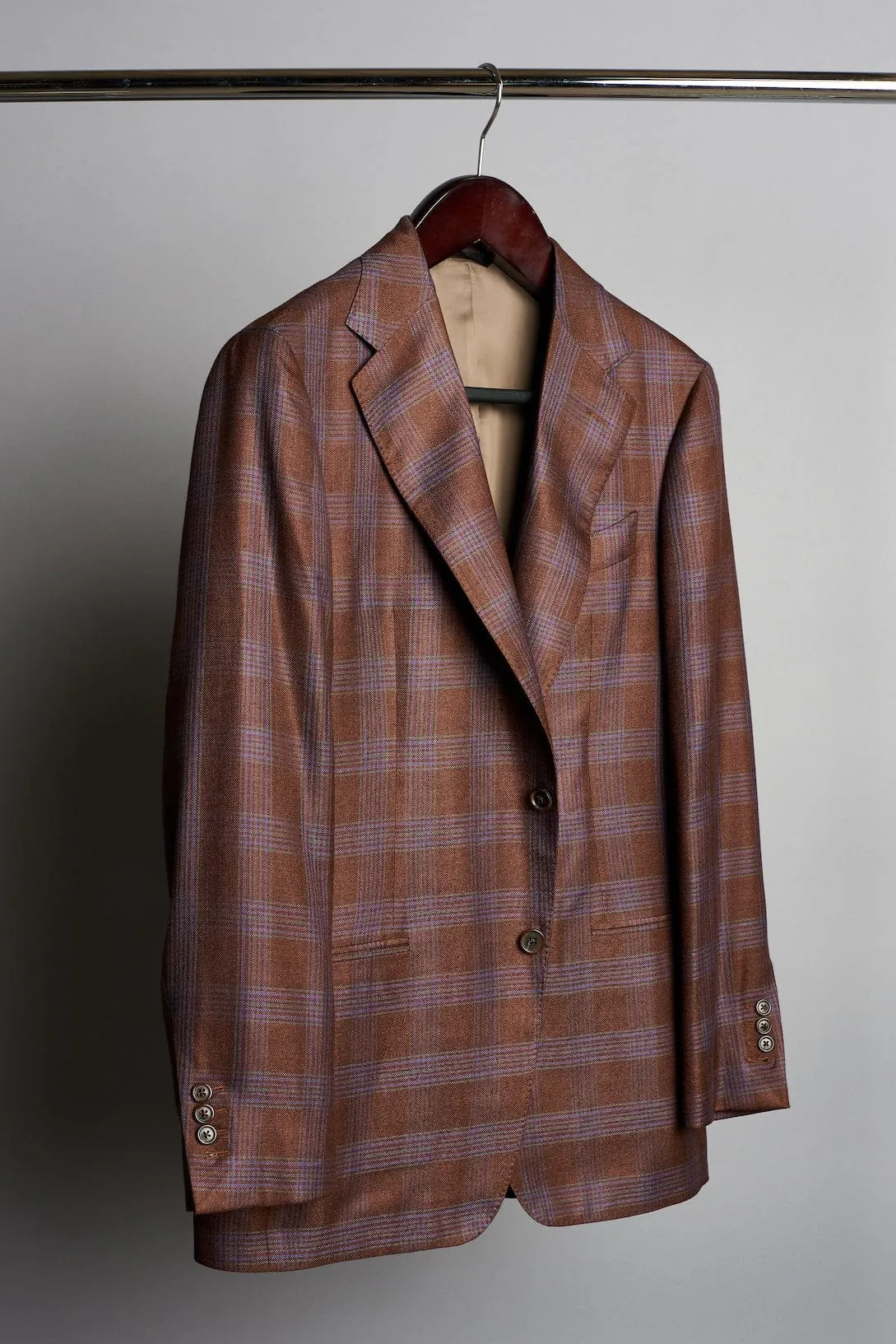 Bamboo Windowpane Jacket