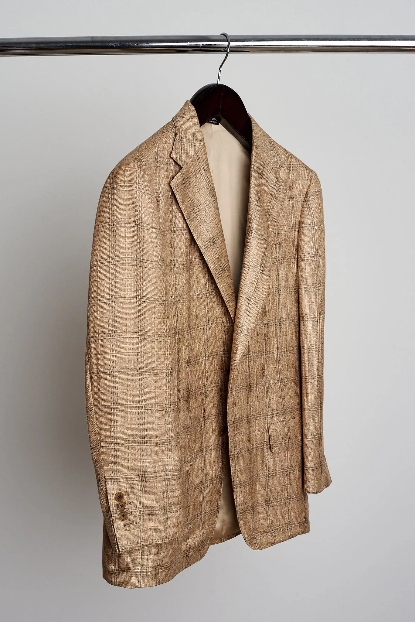 Bamboo Windowpane Jacket