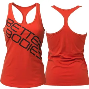Better Bodies Printed T-Back - Tomato Red