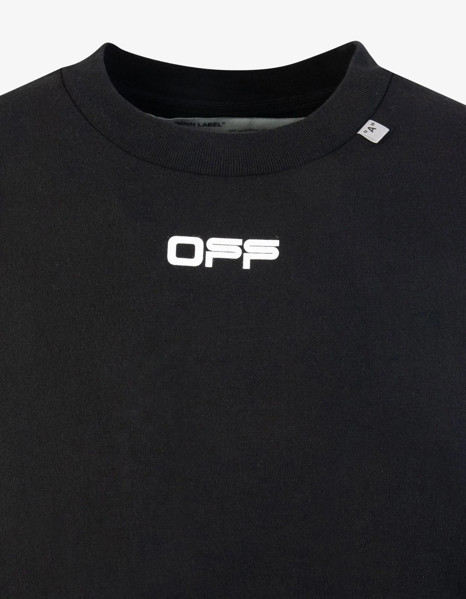 Black Caravaggio Arrows Print T-Shirt