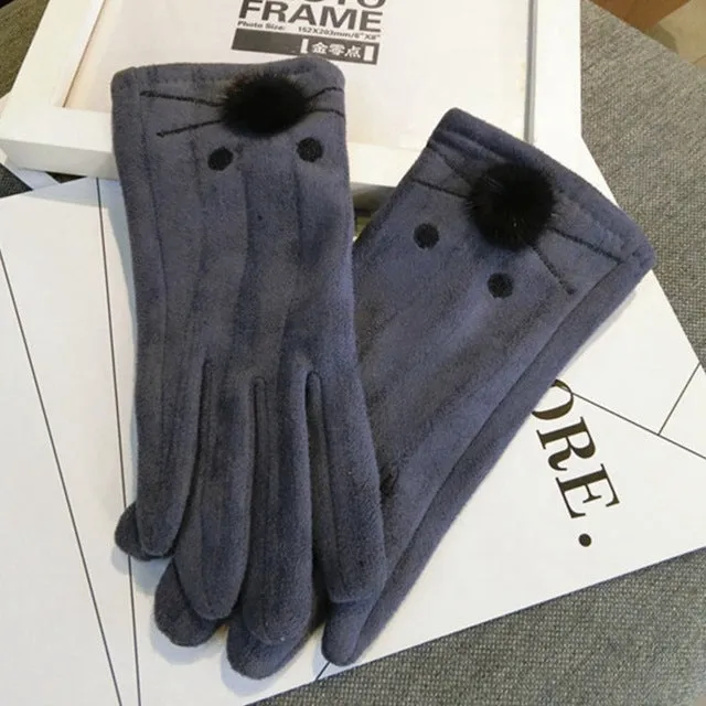 Cat Style Wrist Gloves