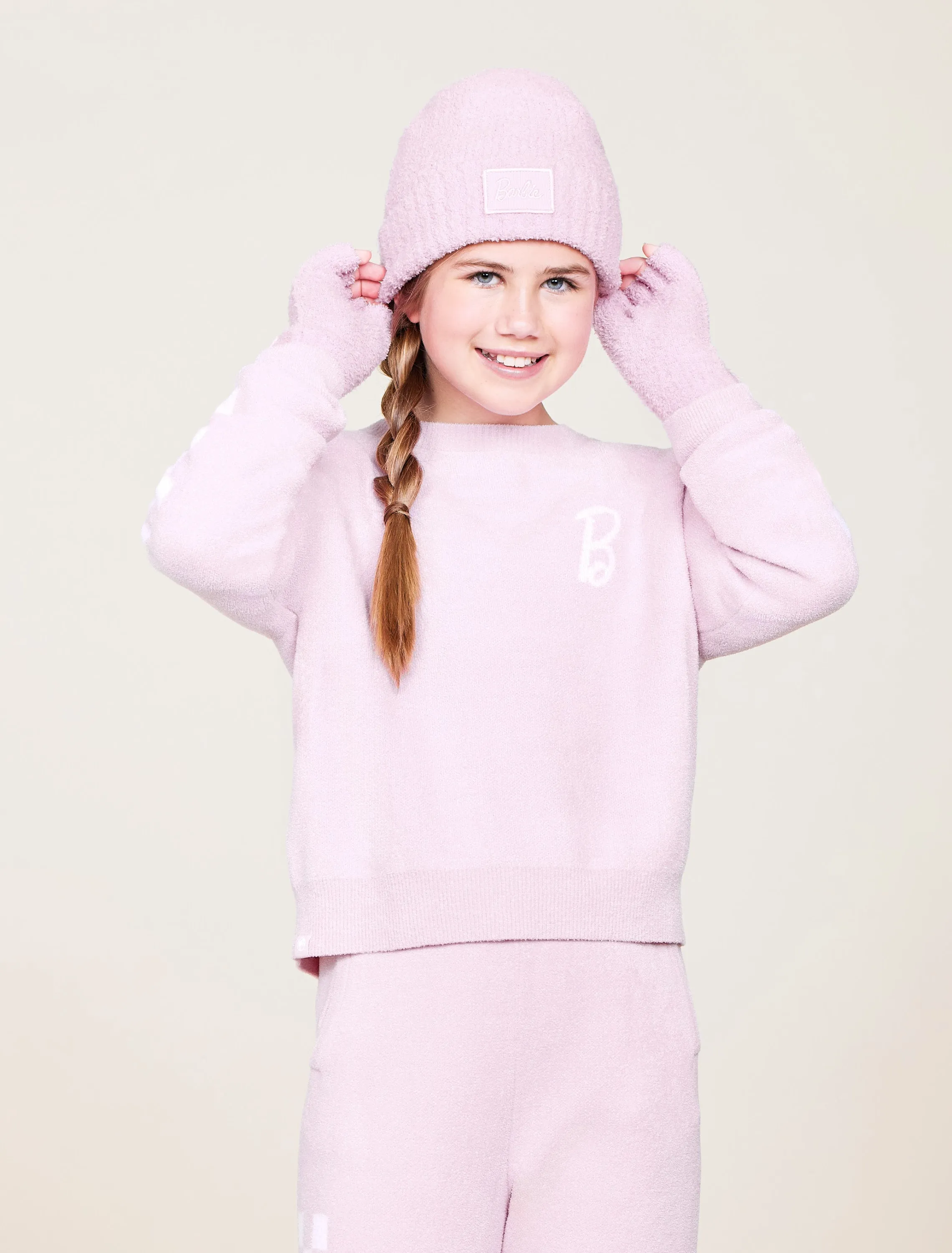 CozyChic® Youth Barbie™ Fingerless Gloves