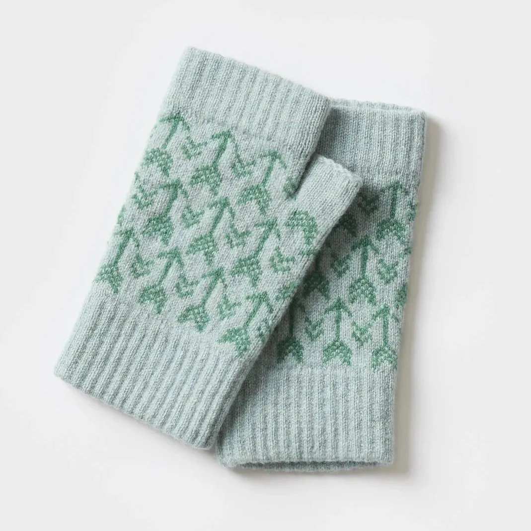 Fingerless Mitten | Arrow Pattern | Various Colourways by Hilary Grant