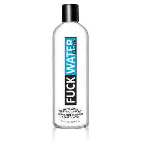 Fuck Water Clear 16oz Water Based Lubricant