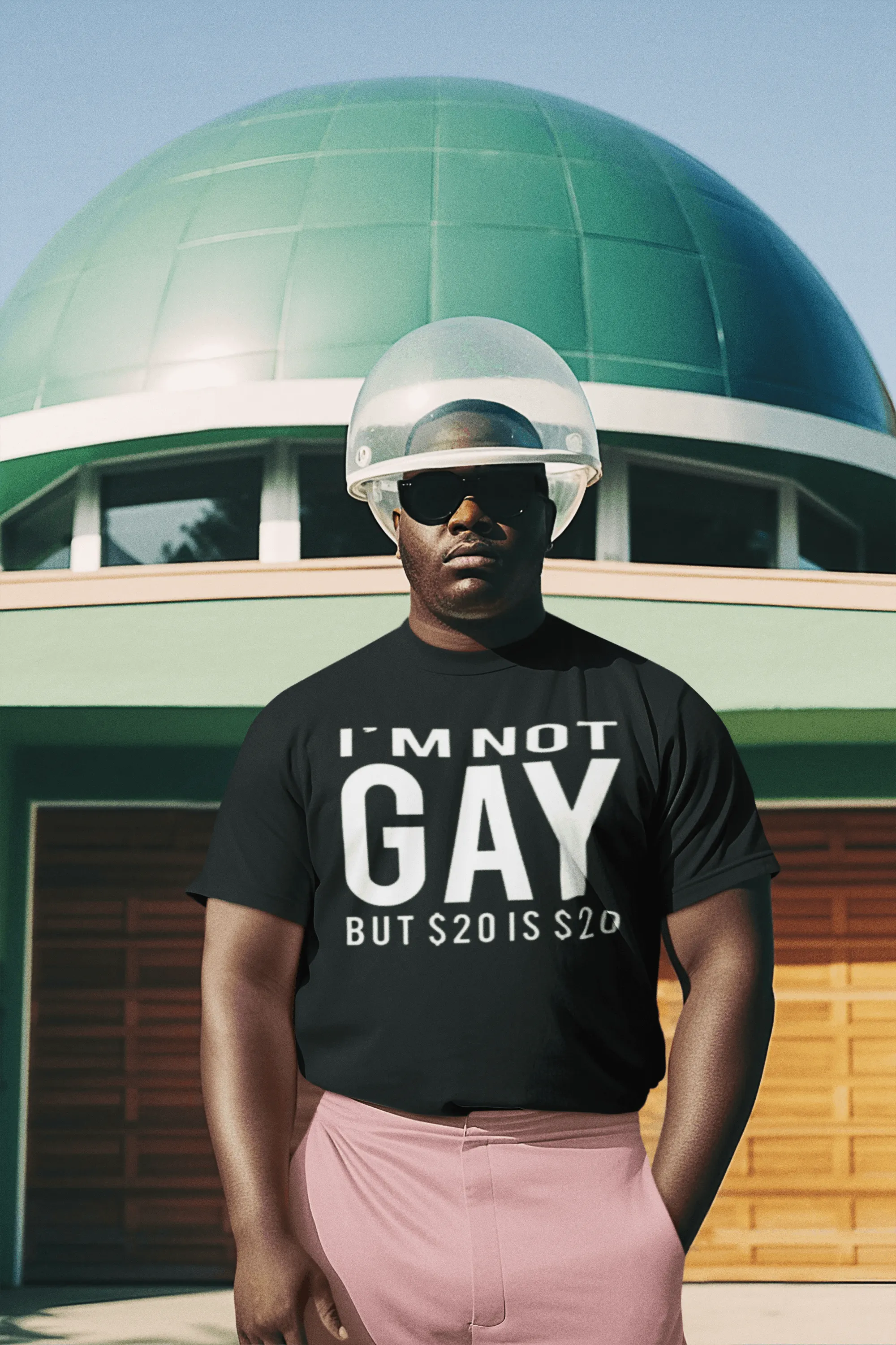 Funny T-shirt I'm Not Gay But a 20 is a 20 Top Ultra Soft Crewneck Top