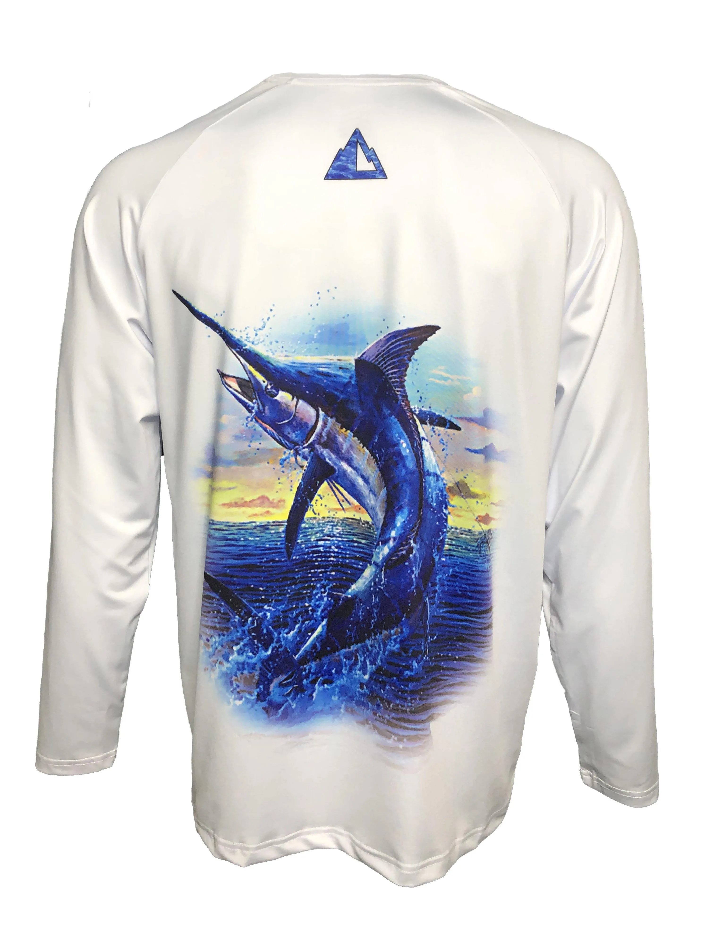 Hardcore Action Blue Marlin Fishing Shirt