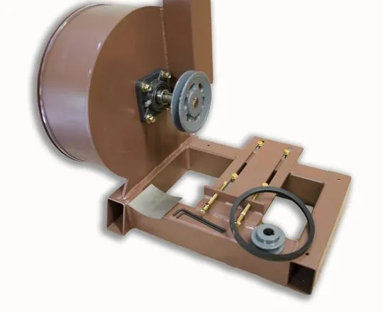 K & M Krusher - Rock/Ore Crusher 7HP Kohler Gas Motor 14" Drum 3" Infeed-Rockwell #58 Hammers