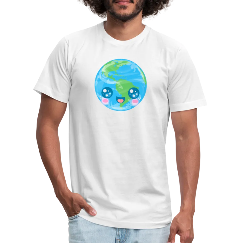 Kawaii Earth Unisex Jersey T-Shirt