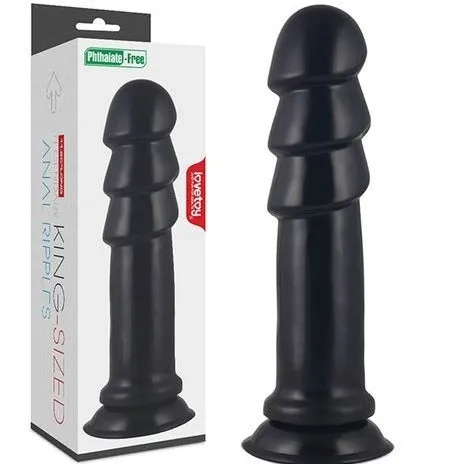 King Sized Anal Dongs - Black