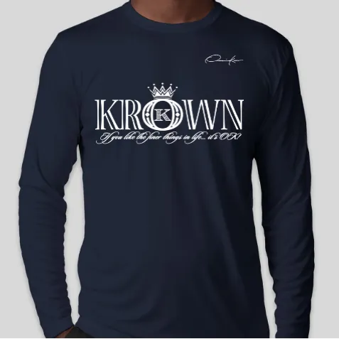 Krown Logo Flagship Long Sleeve T-Shirt