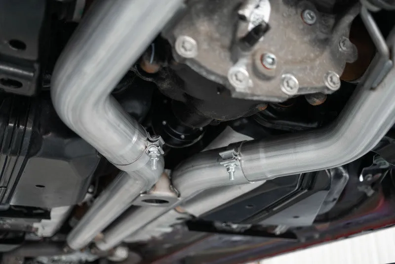 MBRP Black Series Exhaust System - Cat-Back - 3" Diameter - Steel - Black Powder Coat