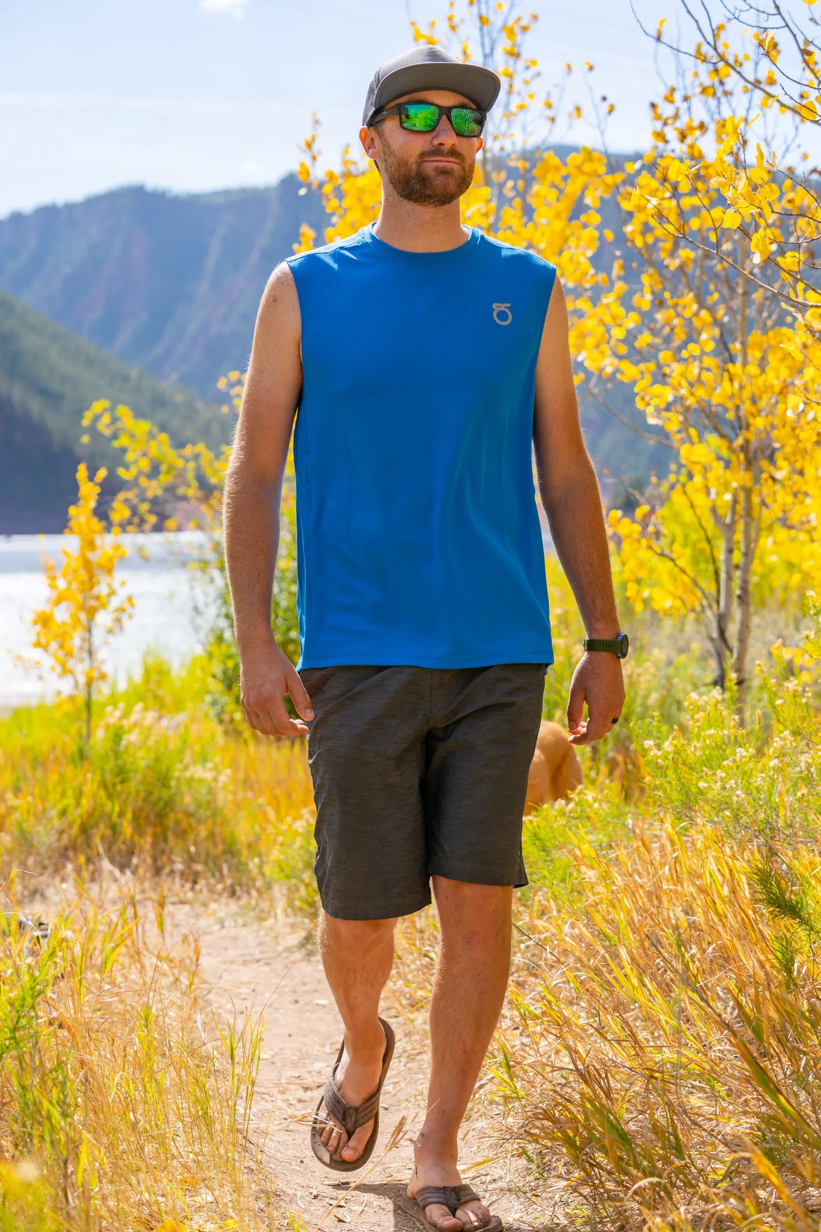 Men's Chalk Sleeveless Shirt
