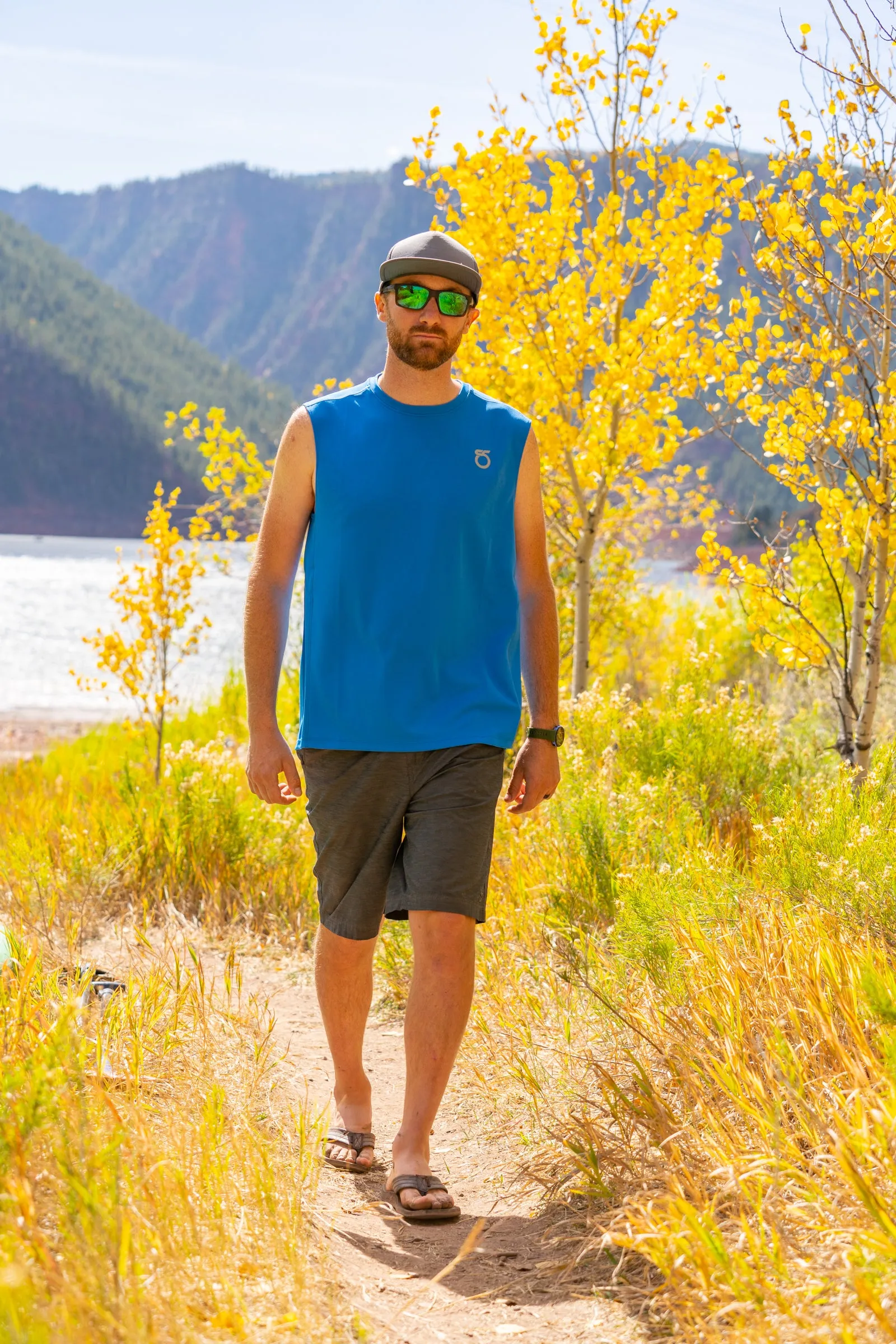 Men's Chalk Sleeveless Shirt