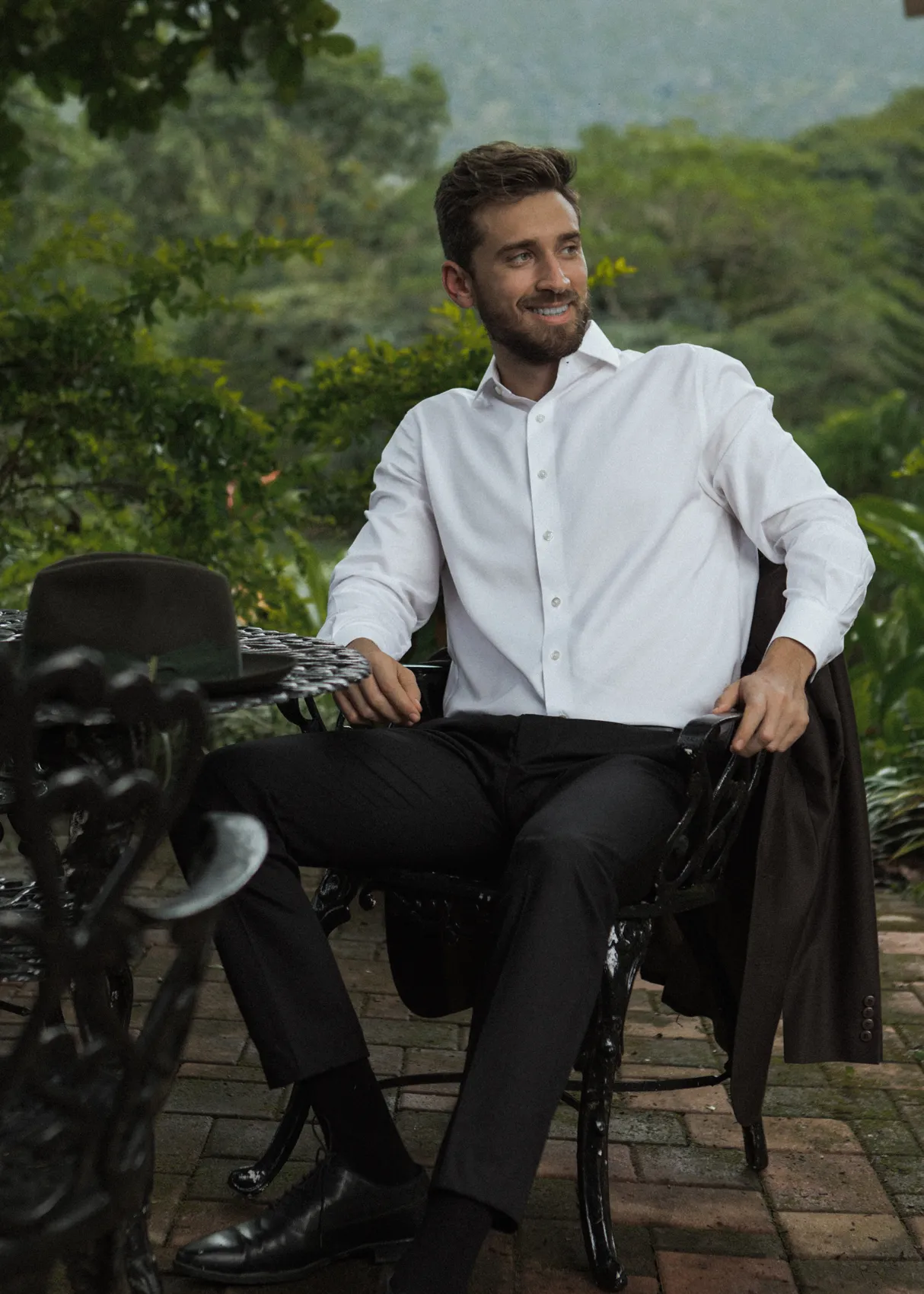 'NEW' Milano Re-Defined White Shirt Modern