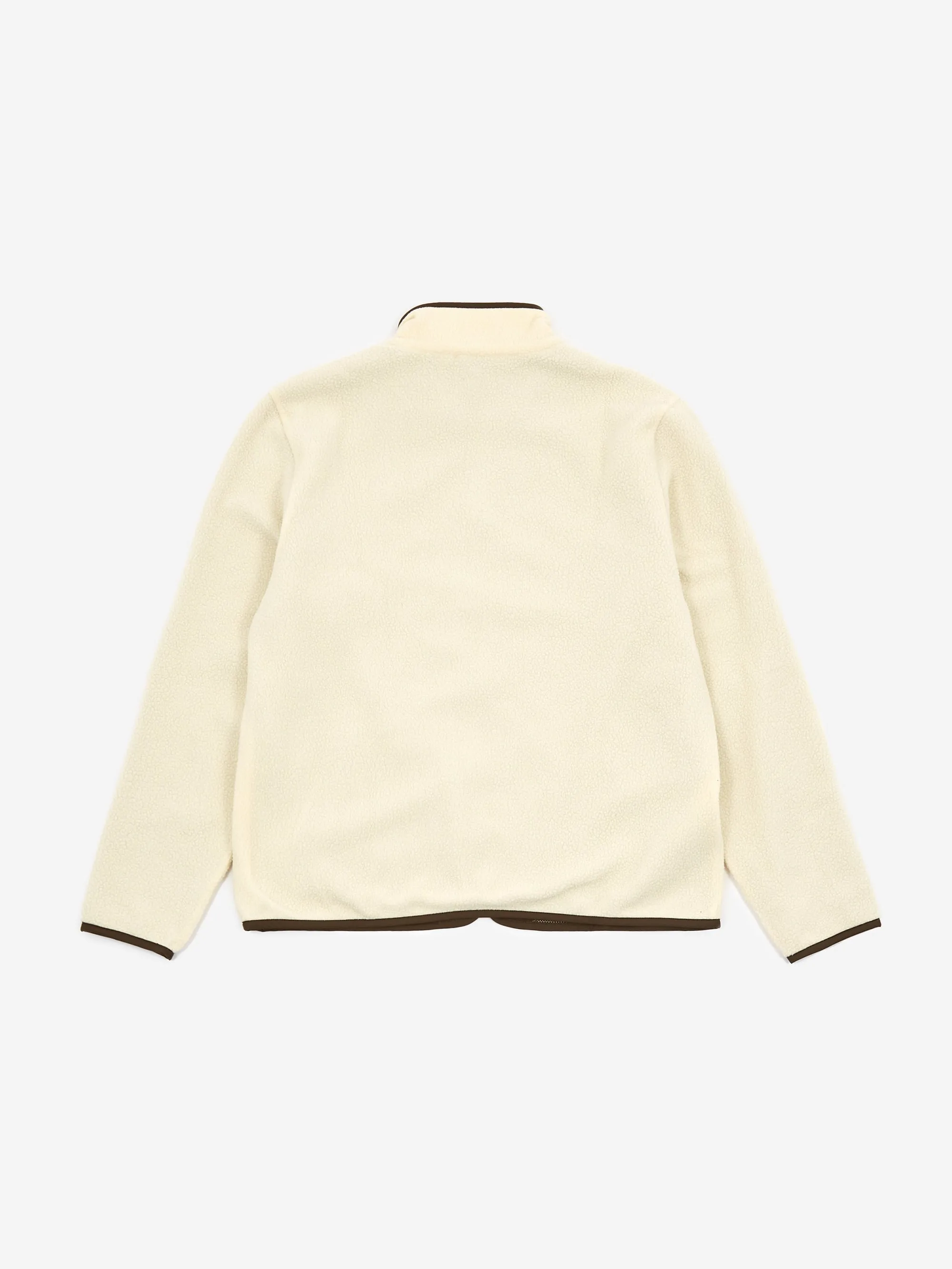 Norse Projects Frederik Tab Series Fleece Jacket - Ecru