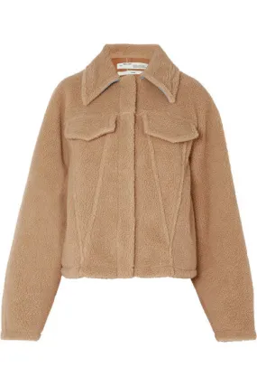 Off-White c/o Virgil Abloh Kylie Jenner Bear faux shearling jacket Ladies