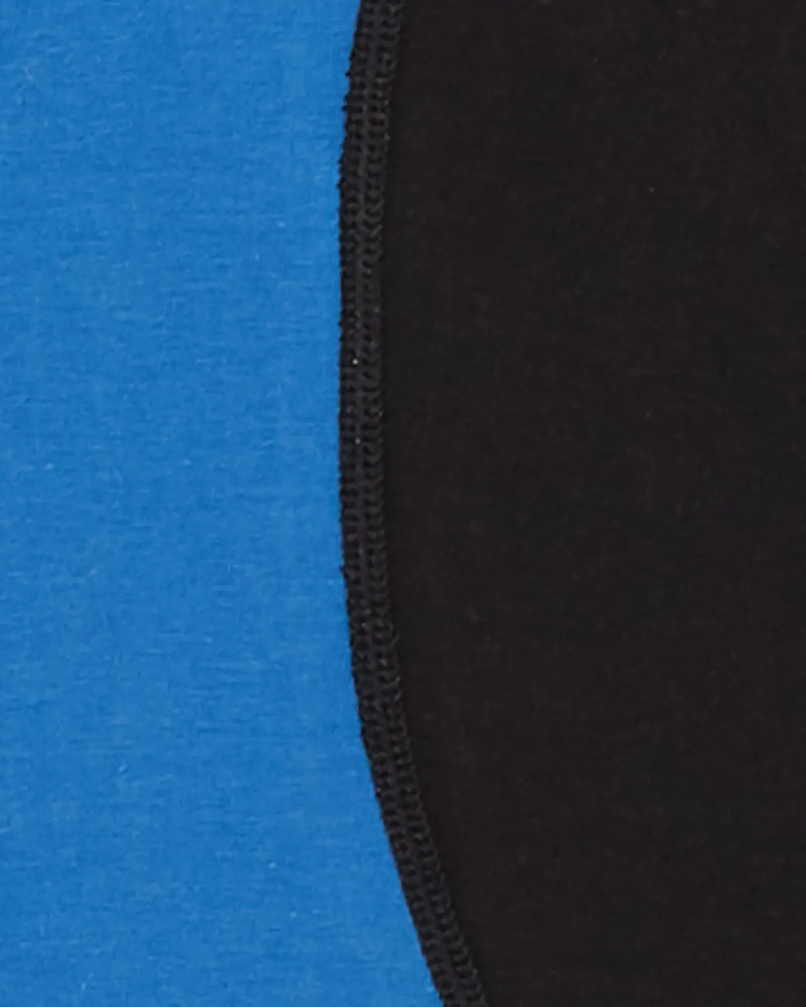 Palm Cross Strap Tank | Azure Blue / Black