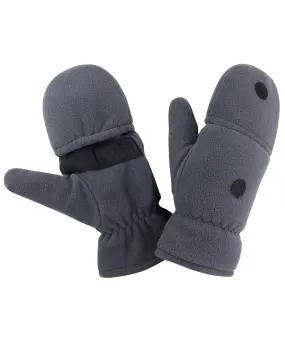 Palmgrip glove-mitt | Grey