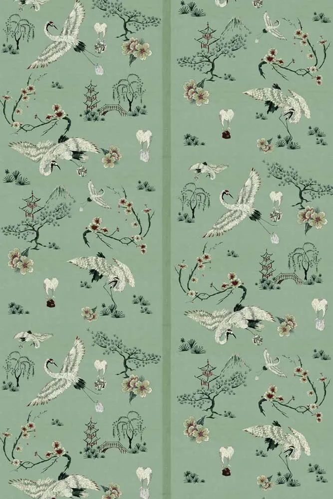 Poodle & Blonde Food Babies Lagoon Wallpaper