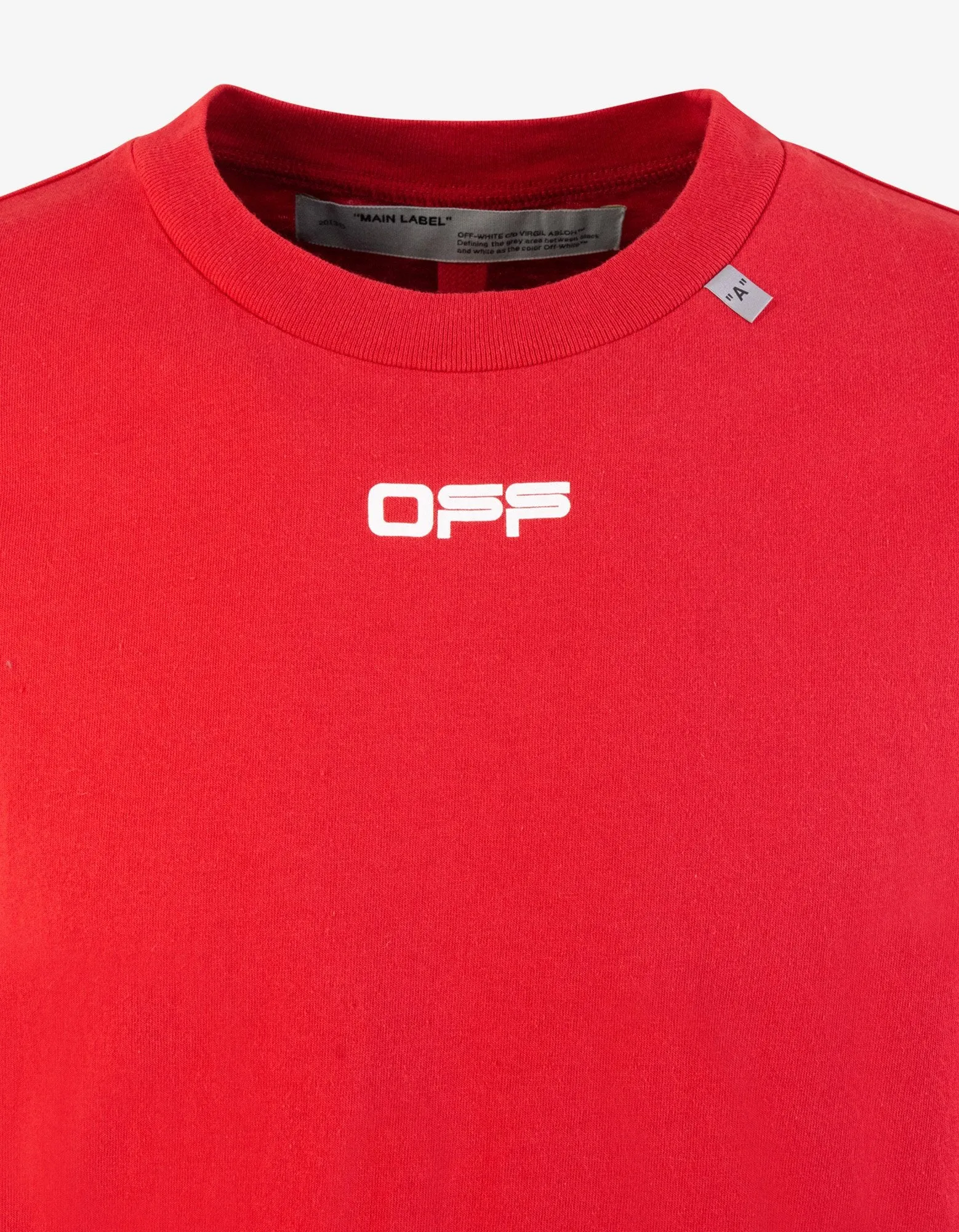 Red Caravaggio Arrows Print T-Shirt