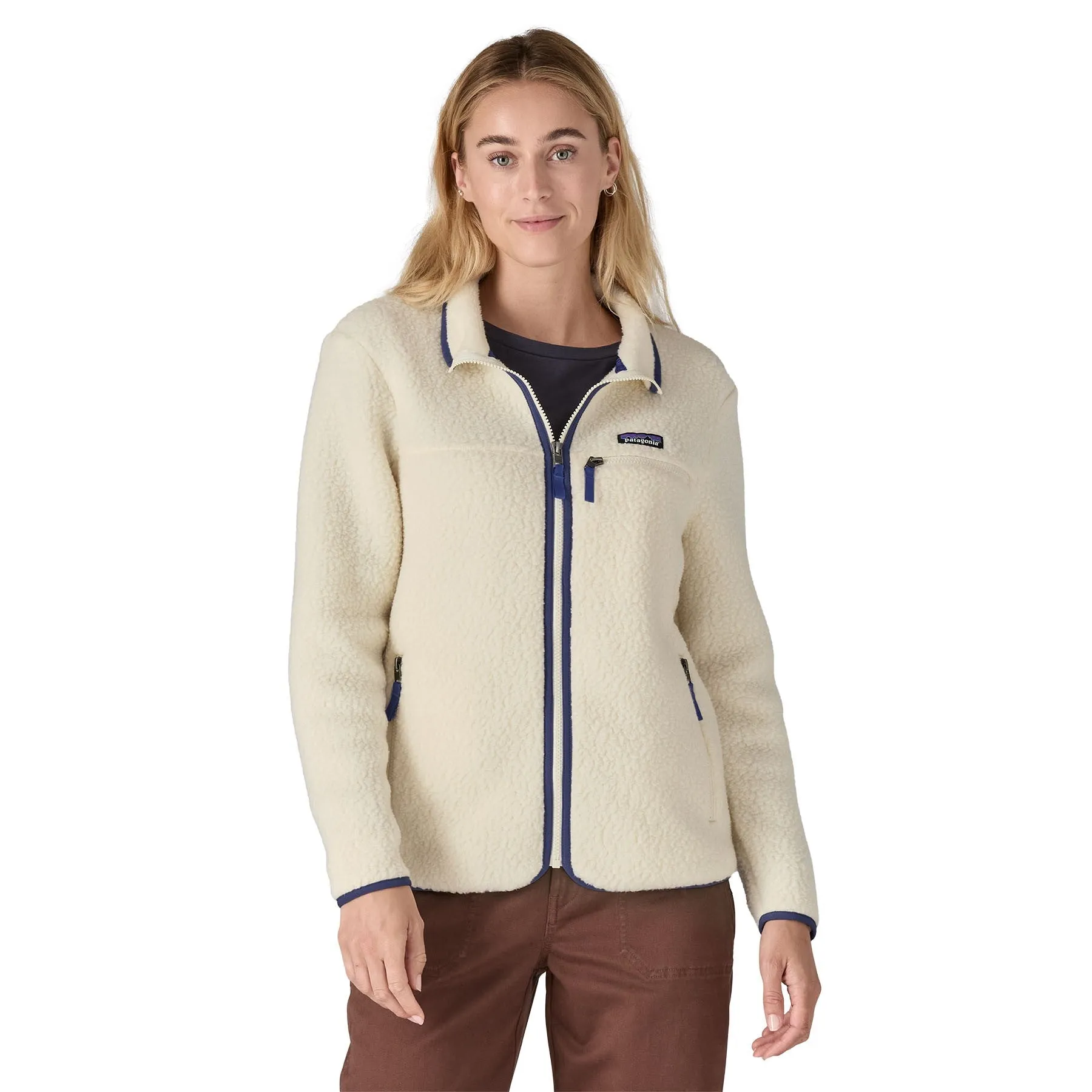 Retro Pile Jacket - Natural