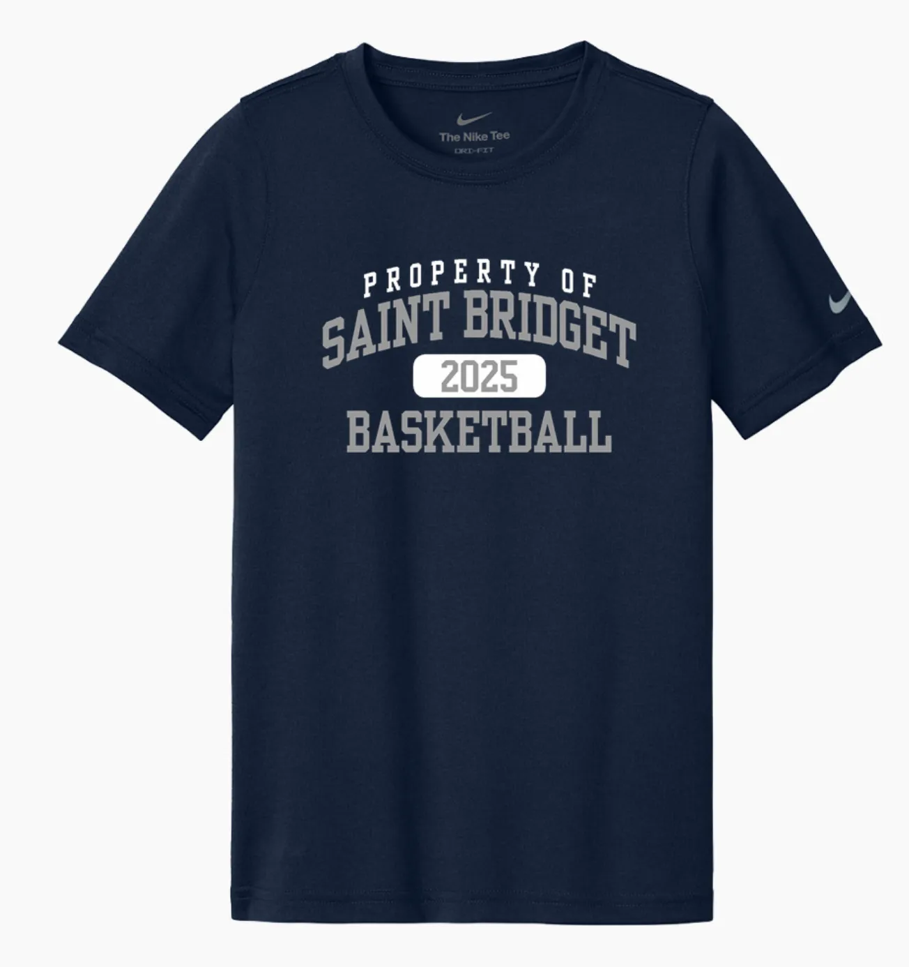 Saint Bridget Basketball Nike Youth Swoosh Sleeve rLegend Tee