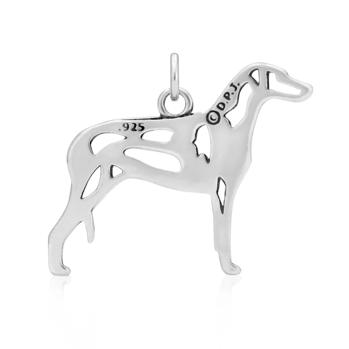 Sterling Silver Rhodesian Ridgeback Necklace Jewelry