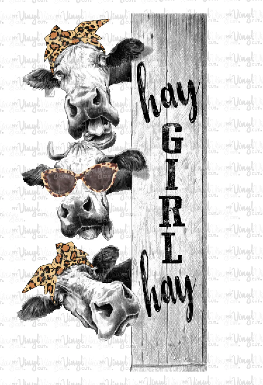 Sublimation Transfer 47F Hay Girl Hay