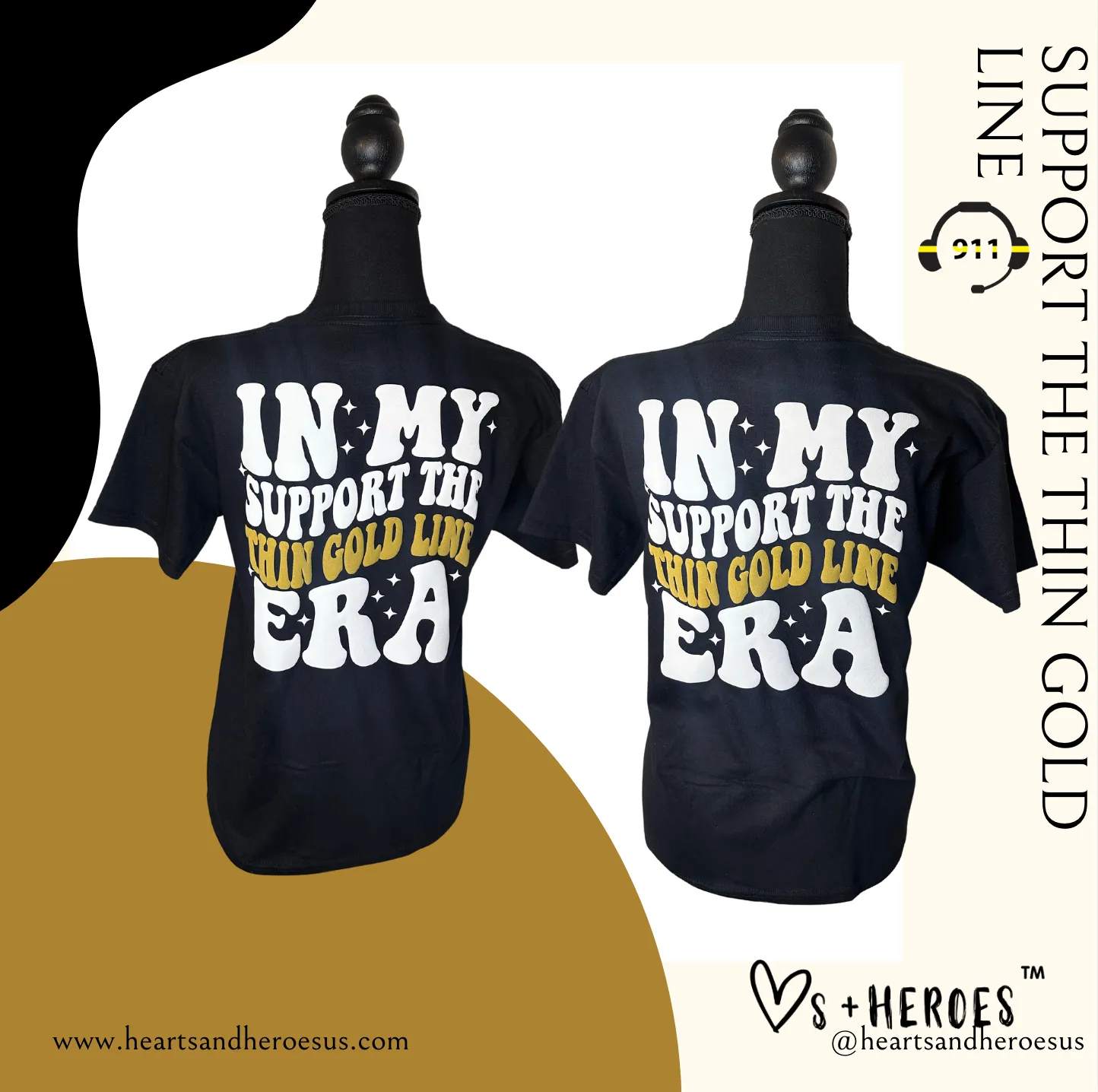 Support the Thin Gold Line Era - ADULT SHIRT