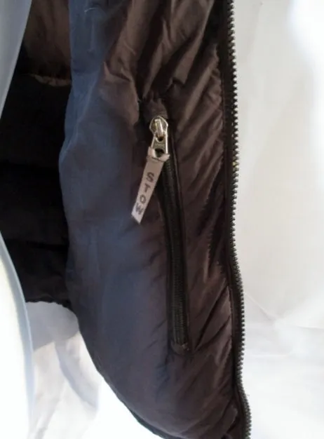 THE NORTH FACE 700 Series DOWN VEST Sleeveless JACKET Coat BLACK S / P