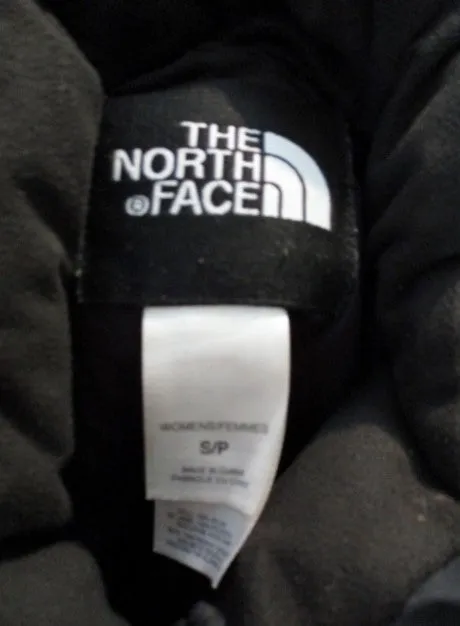 THE NORTH FACE 700 Series DOWN VEST Sleeveless JACKET Coat BLACK S / P