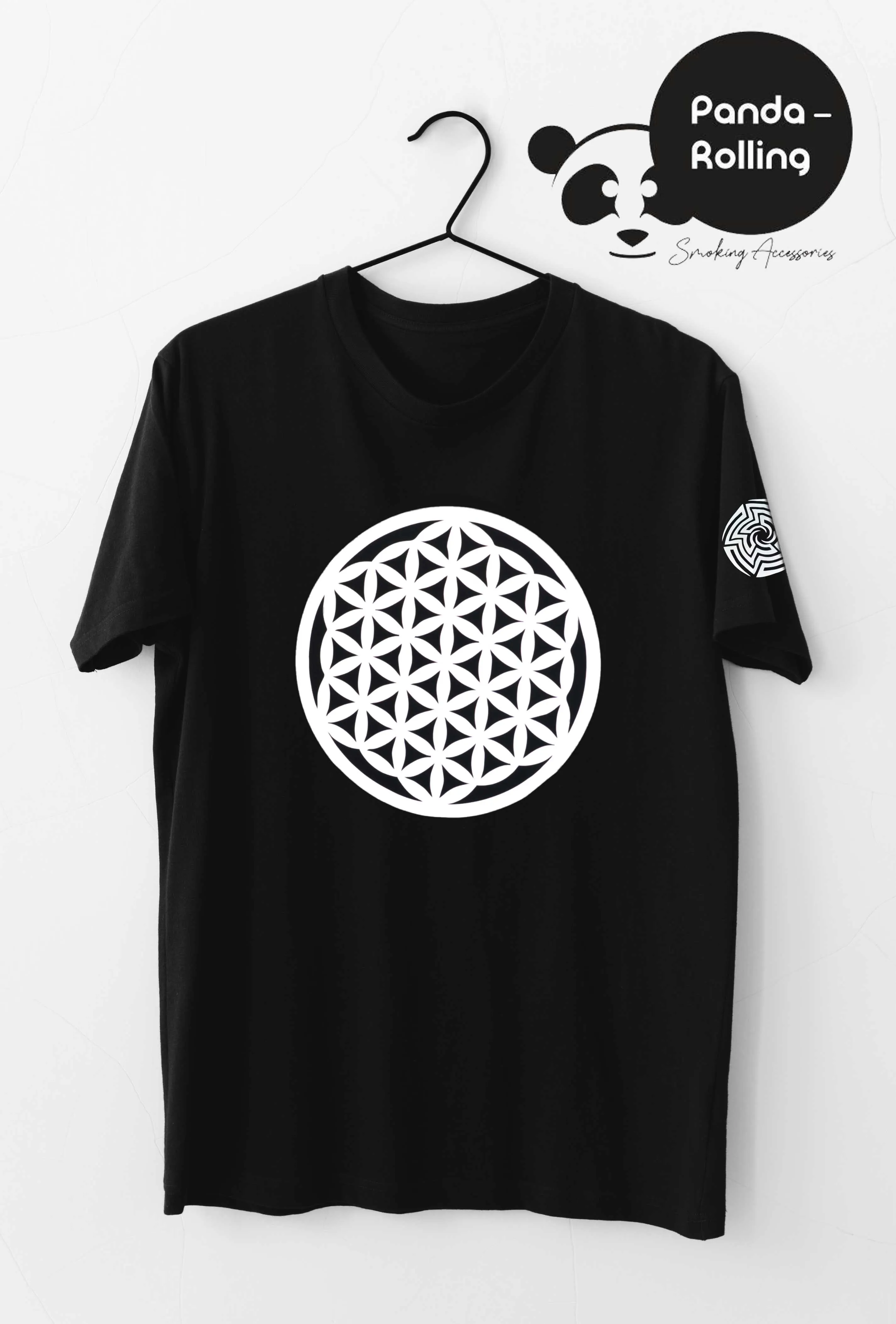 Trippy Maze Unisex Reflective T-Shirt