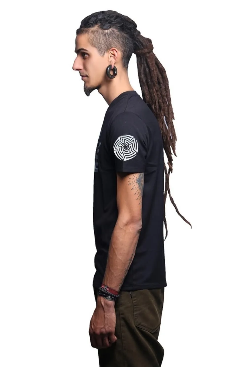 Trippy Maze Unisex Reflective T-Shirt