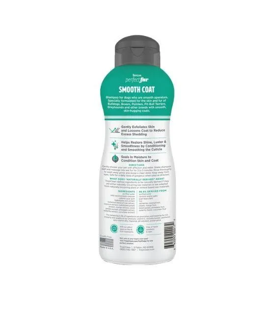 TropiClean PerfectFur Smooth Coat Shampoo For Dogs
