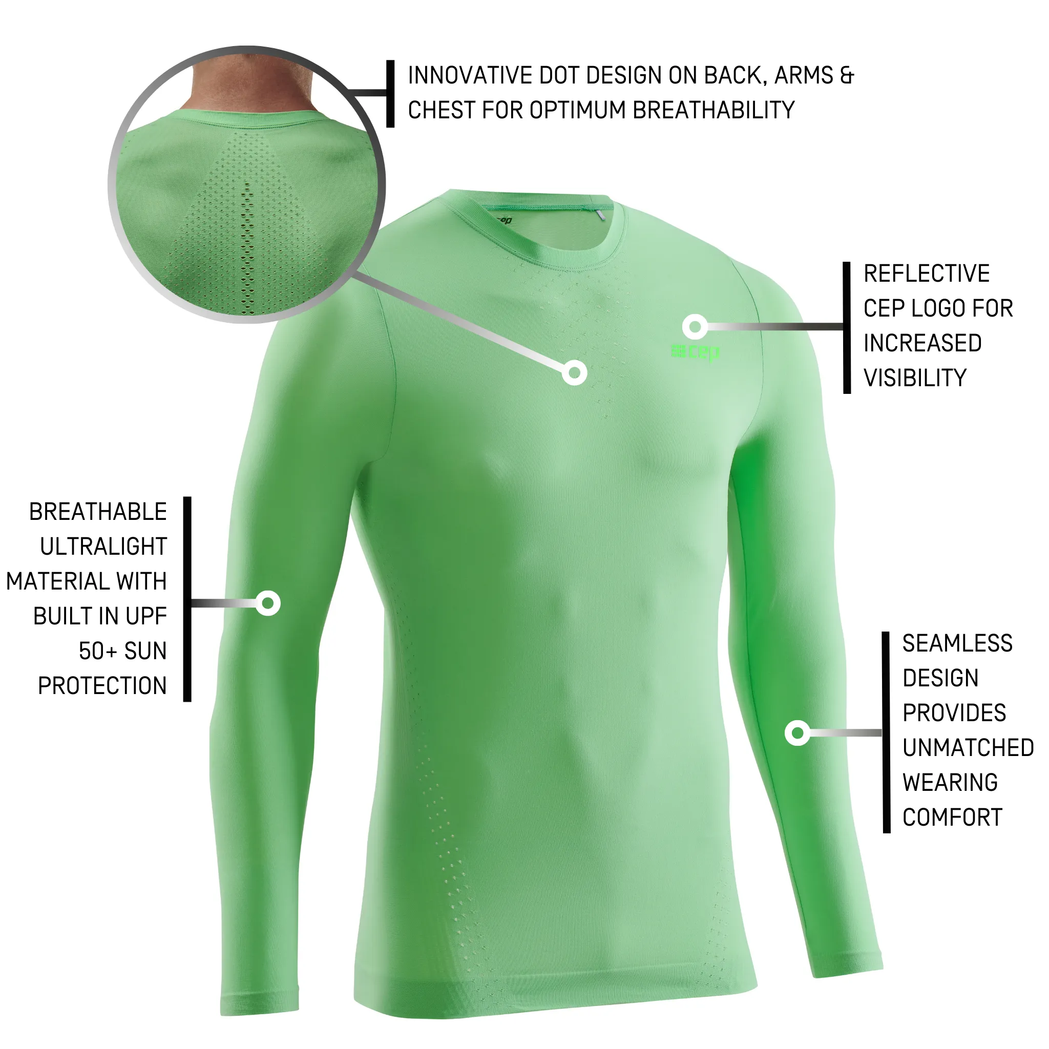 Ultralight Long Sleeve Shirt, Men