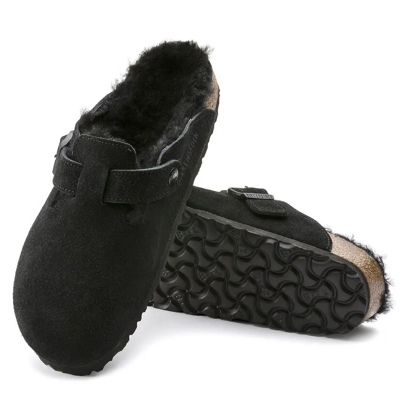 UNISEX BIRKENSTOCK BOSTON SHEARLING | BLACK