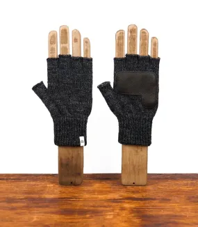 Upstate Ragg Wool Fingerless W/Deerskin FW23