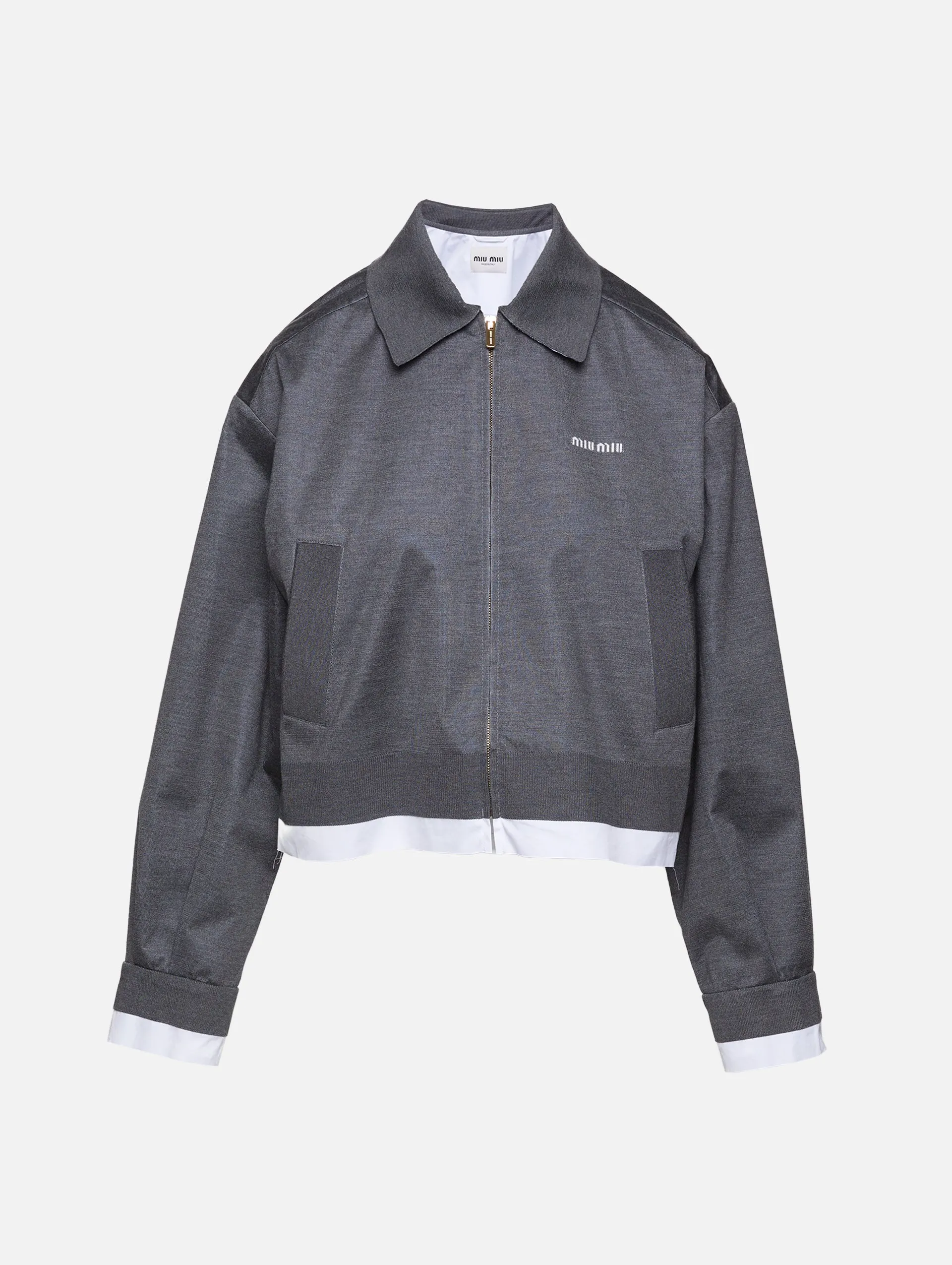 Zip Up Collared Jacket