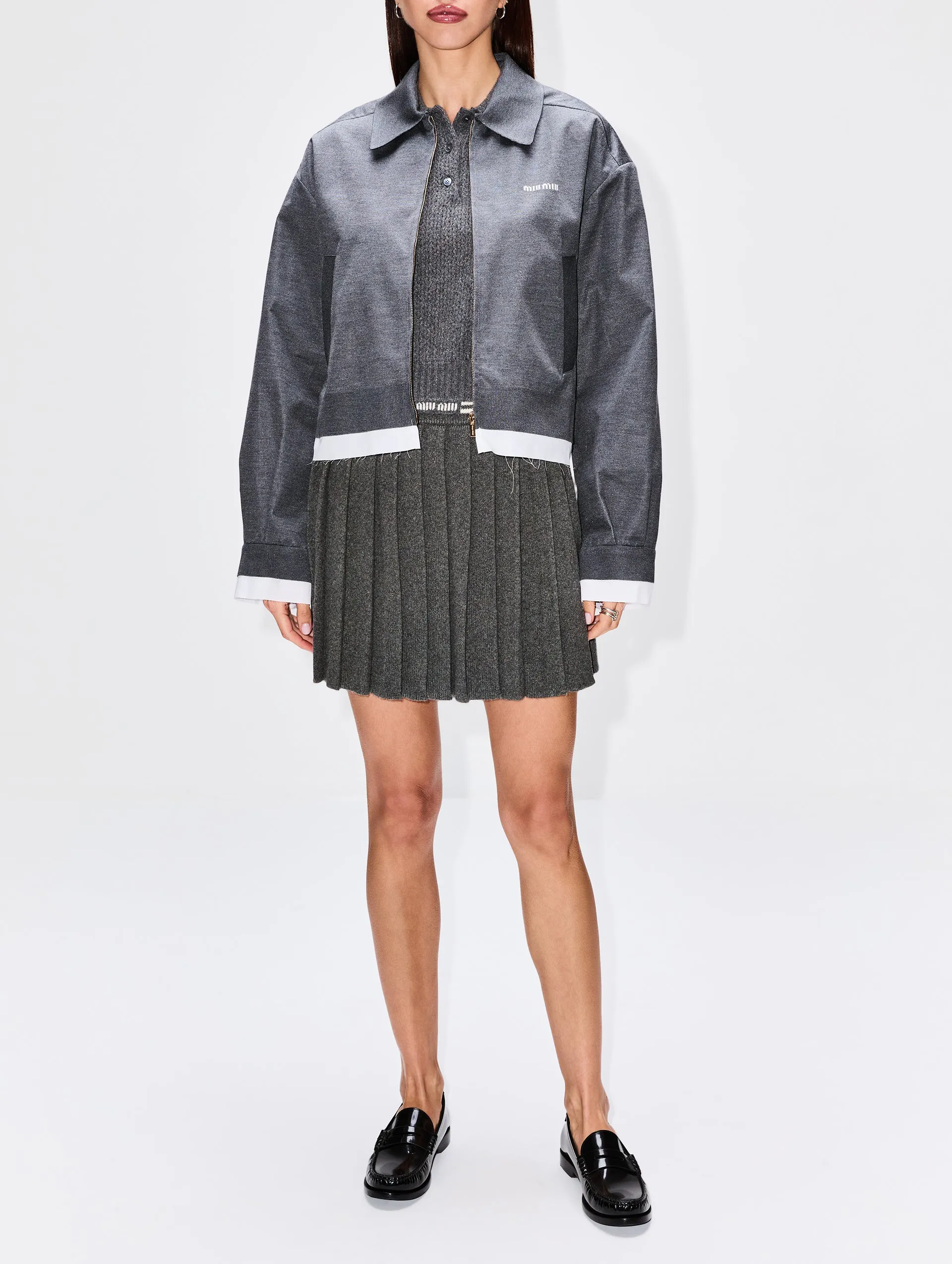 Zip Up Collared Jacket