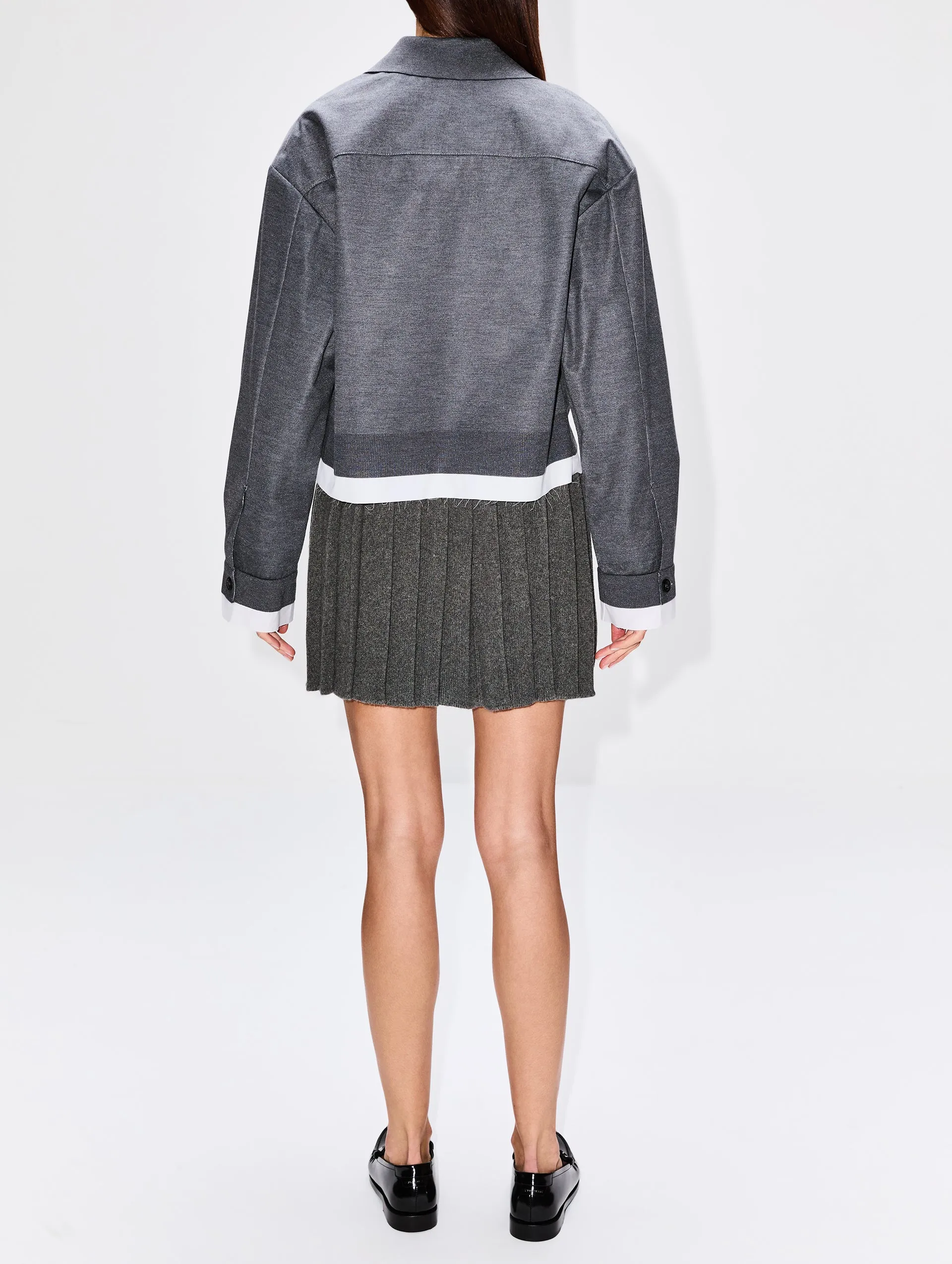 Zip Up Collared Jacket